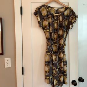 Boden silk print summer dress